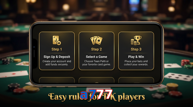 Game list for A777 game section